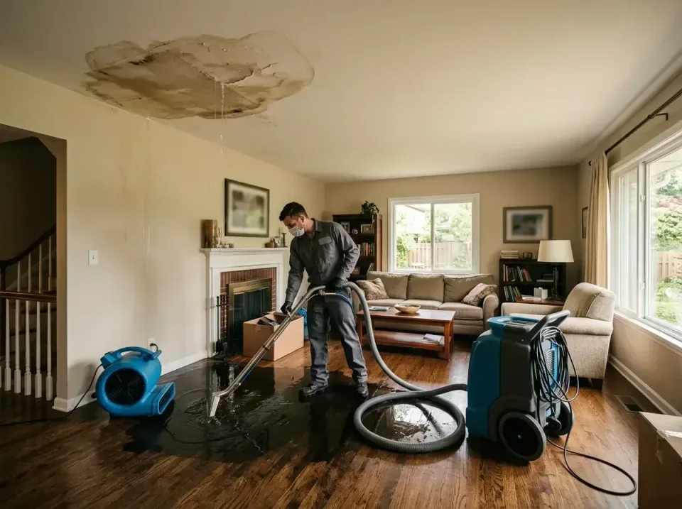 attic-pipe-burst-ceiling-drip-008 — frequently asked questions, Water Damage Restoration & Carpet Care in Bethlehem, PA
